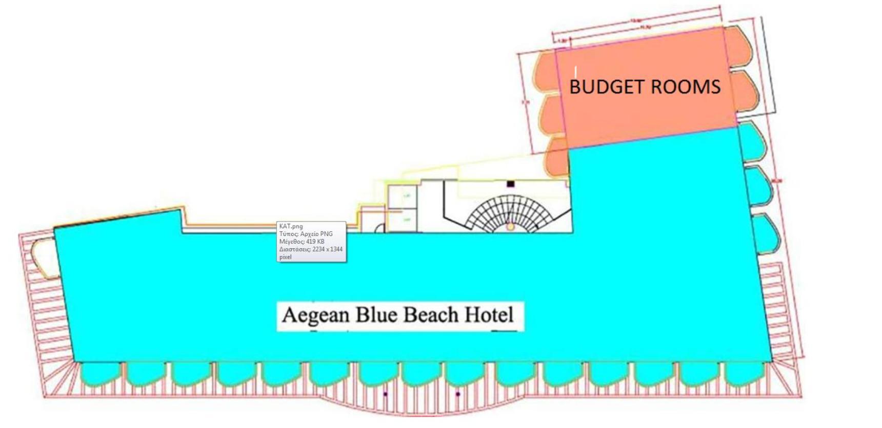 Aegean Blue Beach Hotel Nea Kallikrateia Esterno foto